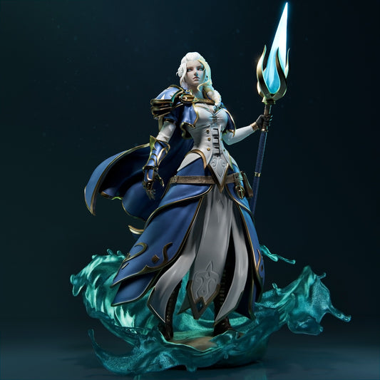 Lady Jaina Proudmoore 1/12 Scale Hand-Painted Figurine (15-30cm)