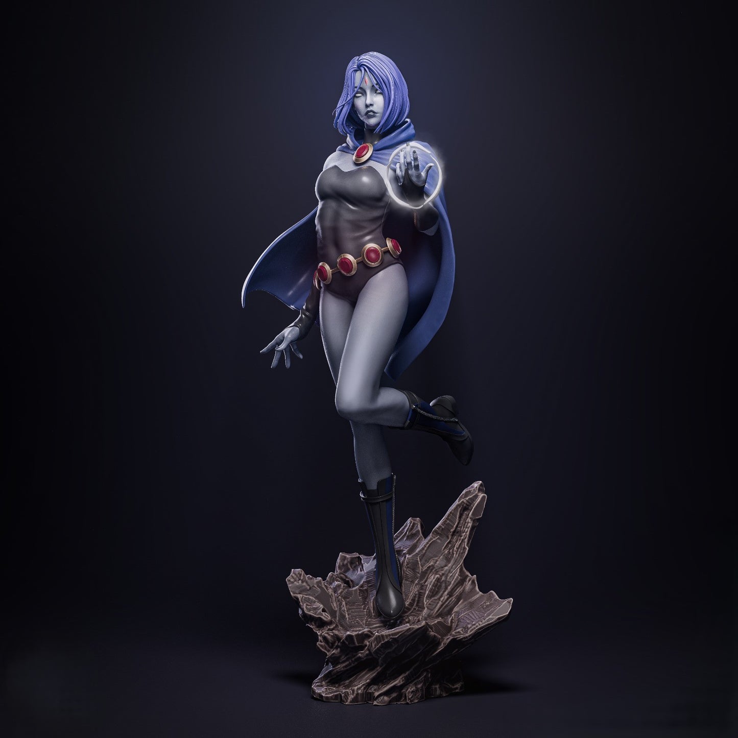 Raven 1/12 Scale Hand-Painted Figurine (15-25cm)