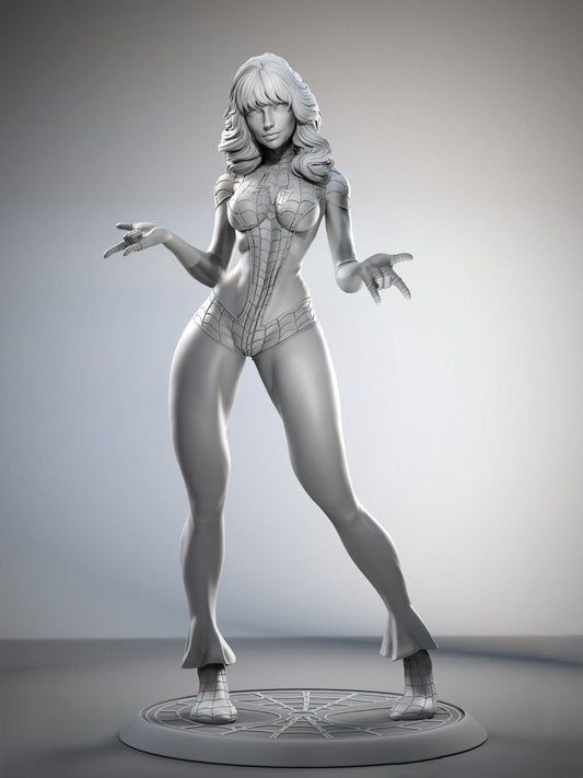 Spinneret Mary Jane 1/12 Scale Hand-Painted Figurine (15-20cm)