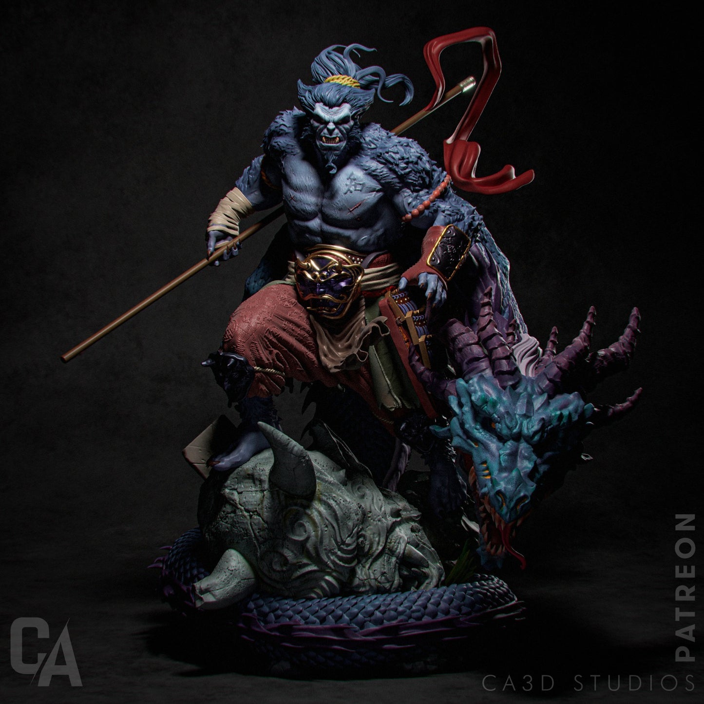 Beast Samurai (X-Men) Figurine 18-30cm tall (1/12 scale)