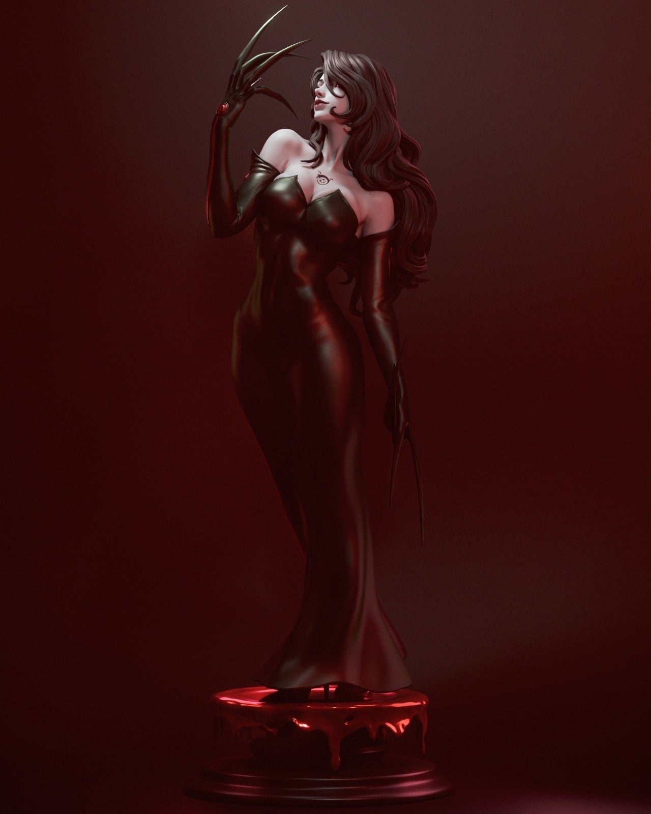 Lust - Full Metal Alchemist 1/12 Scale Hand-Painted Figurine (15-25cm)
