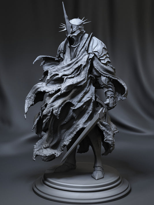 Witch King 1/12 Scale Hand-Painted Figurine (15-25cm) with Sword