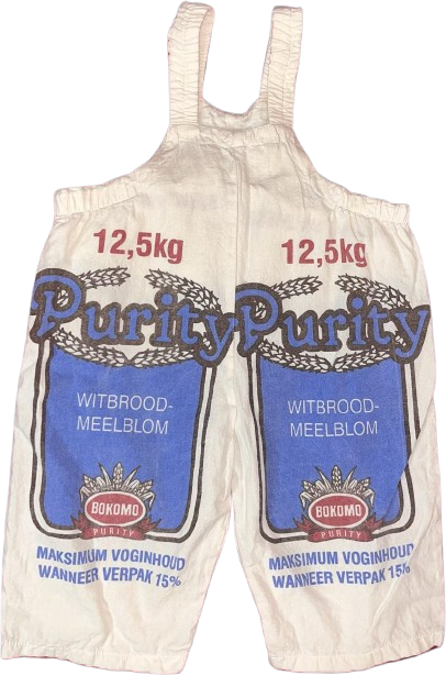 Flour Sack Kiddies Dungarees(Overhauls)